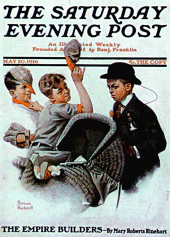 Rockwell’s first Saturday Evening Post cover